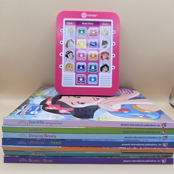 Disney Other - 2014 Disney Princess Story Me Reader with 7 books Working & Clean